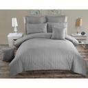 Seersucker King Size Doona/Duvet/Quilt Cover Set - White