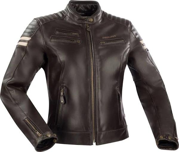 Segura Funky Ladies Leather Jacket - Brown