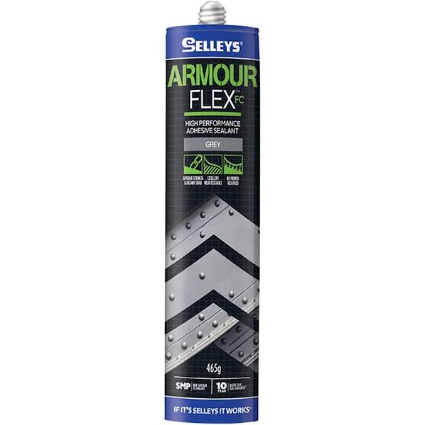 Selleys 465g Grey Armour Flex Strong Waterproof Sealant