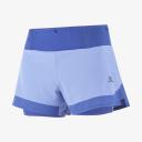 Sense Aero 2in1 Short Womens, Provence/Nautical Blue / M