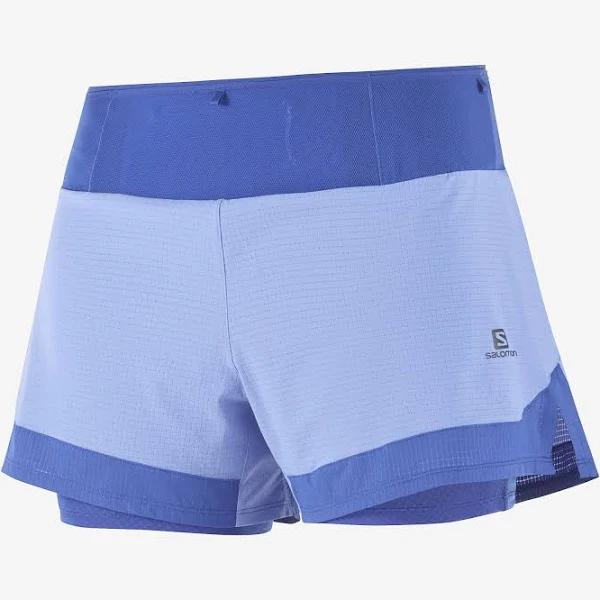 Sense Aero 2in1 Short Womens, Provence/Nautical Blue / M
