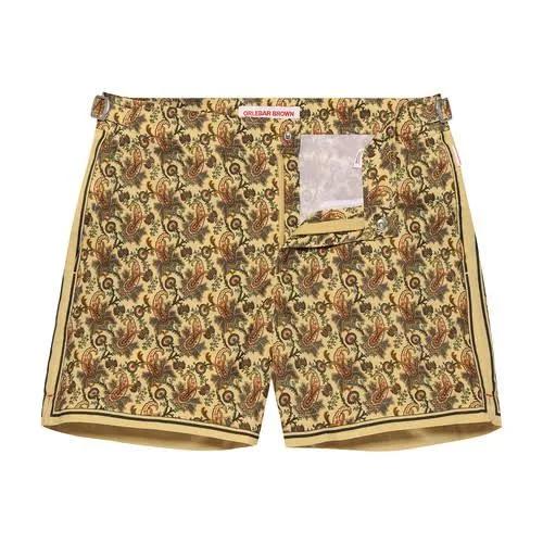 Setter - Shimmer Sunny Paisley Shorter-Length Swim Shorts