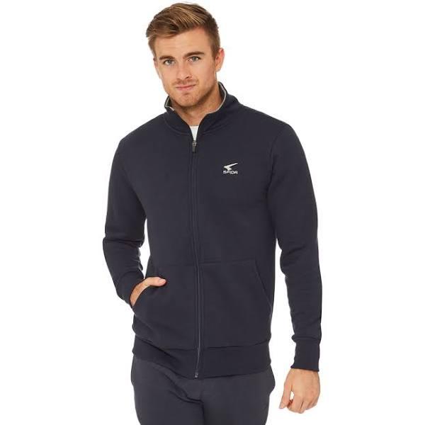 Sfida Mens Fleece Stand Collar Jacket S / Navy