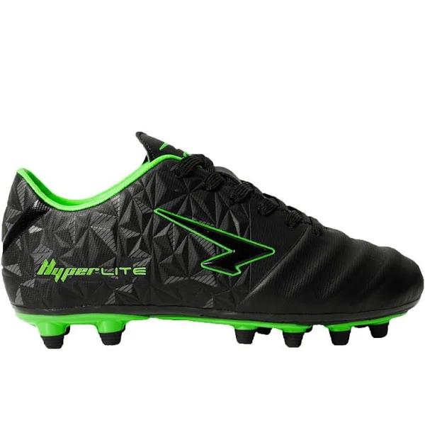 Sfida Prism Junior's Football Boots - Black/Green - 1 | INTERSPORT