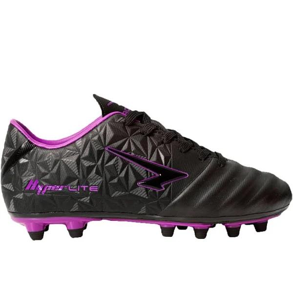 Sfida Prism Junior's Football Boots - BLACK/PPL - 6 | INTERSPORT