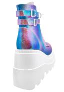 SHAKER-52 - Purple Multi Iridescent Vegan Leather 6