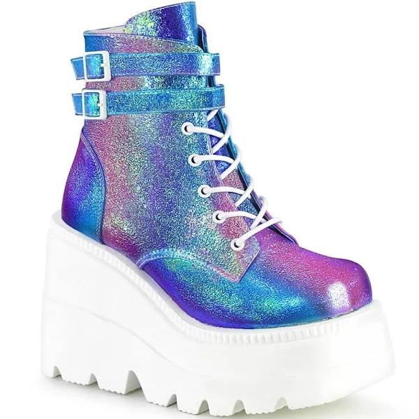 SHAKER-52 - Purple Multi Iridescent Vegan Leather 6