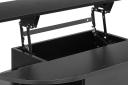 Shangri-La-Shangri-La Allendale Coffee Table (Black)