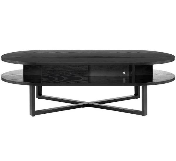 Shangri-La-Shangri-La Allendale Coffee Table (Black)