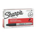 Sharpie Permanent Markers, Fine Point, Black 12-Count
