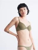 Sheer Marquisette Lightly Lined Demi Bra Multi 14 B