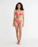 Sheer Marquisette Lightly Lined Demi Bra Pink 8 B