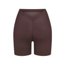 Sheer Sculpt Low Back Short | Espresso
