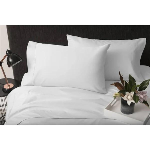 Sheraton Luxury 1000TC 100% Cotton Sheet Set Queen Bed White