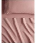 Sheridan Abbotson Linen Fitted Sheet in Rockmelon Size: Queen