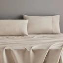 Sheridan Abbotson Linen Fitted Sheet in Rockmelon Size: Queen