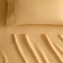Sheridan Abbotson Linen Flat Sheet in Rockmelon Size: Queen