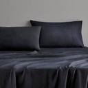Sheridan Abbotson Linen Flat Sheet in Rockmelon Size: Queen