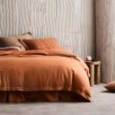 Sheridan Abbotson Linen Quilt Cover in Buff Size: King