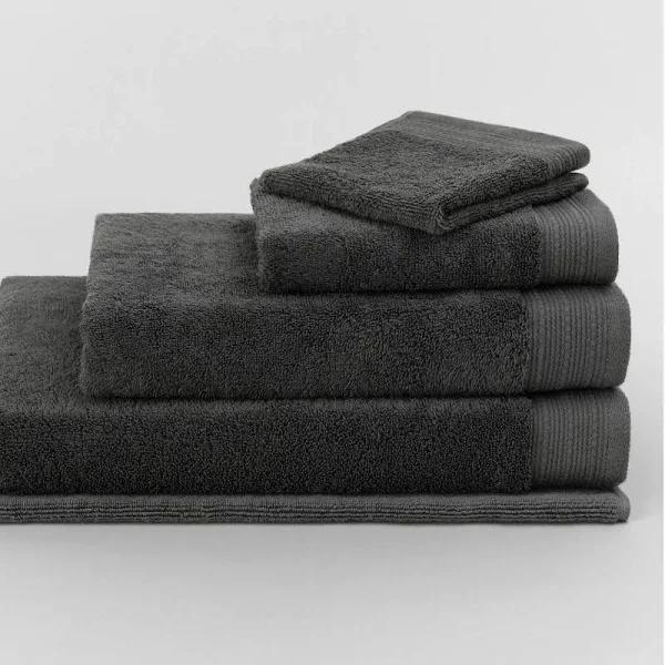 Sheridan Belford Towel Range - Bath Towel in Shadow Grey | Cotton