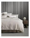Sheridan Reilly Stripe Dust Quilt Cover Set, Super King / Silver