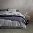 Sheridan Reilly Stripe Quilt Cover Set in Marmalade Orange Single
