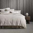Sheridan Reilly Stripe Quilt Cover Set in Papaya Pink Single