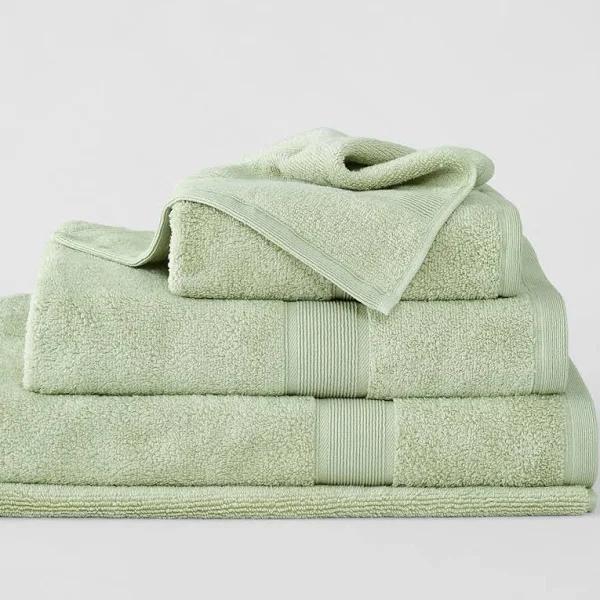 Sheridan Ultra-light Luxury Towel Range - Face Washer in Apple | Cotton