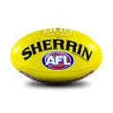 Sherrin Leather AFL Replica Training Football Yellow 2