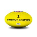 Sherrin Leather AFL Replica Training Football Yellow 2