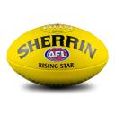 Sherrin Rising Star Australian Rules Leather Ball 3
