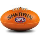 Sherrin Super Soft Touch Junior Australian Rules Ball Black / Red 8in