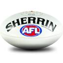 Sherrin Super Soft Touch Junior Australian Rules Ball Black / Red 8in