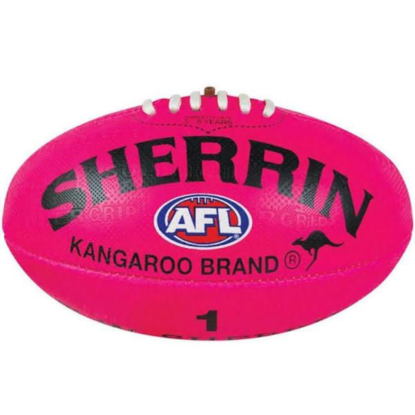 Sherrin Synthetic Pink Size 1 Football