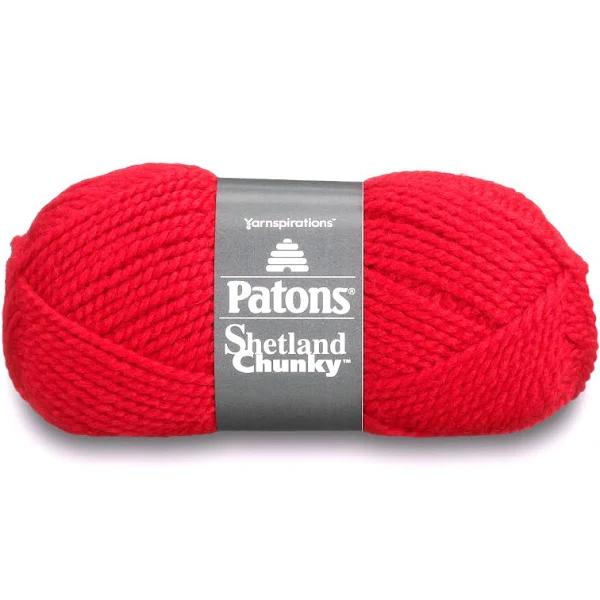 Shetland Chunky Yarn Red Robin