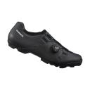 Shimano Mountain Bike/Gravel Shoes, SH-XC300, Black - 42 - Wide