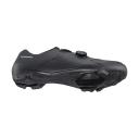 Shimano Mountain Bike/Gravel Shoes, SH-XC300, Black - 42 - Wide