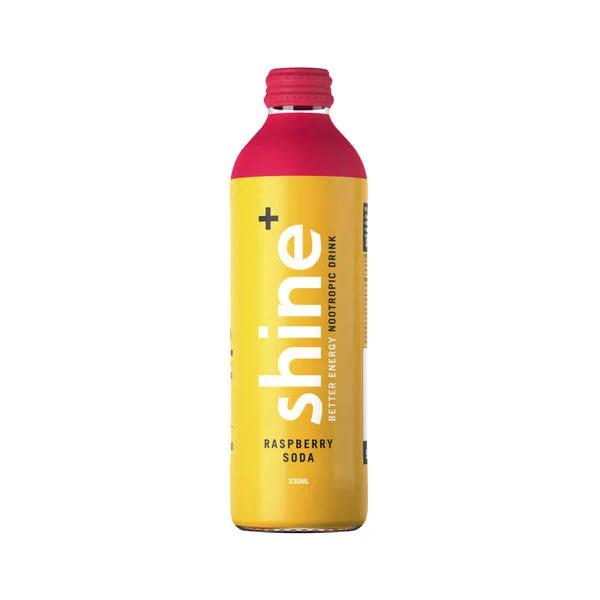 Shine + Nootropic Raspberry Soda Drink 330ml