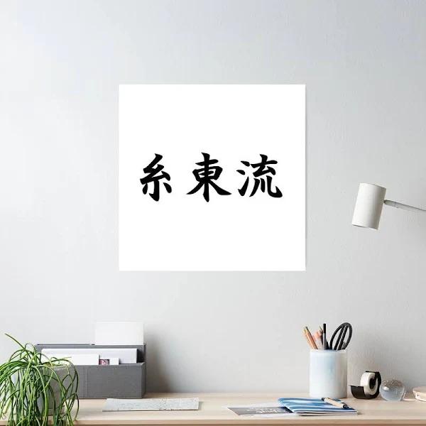 Shito Ryu (Style of Karate) in Japanese Karate Posters | Redbubble