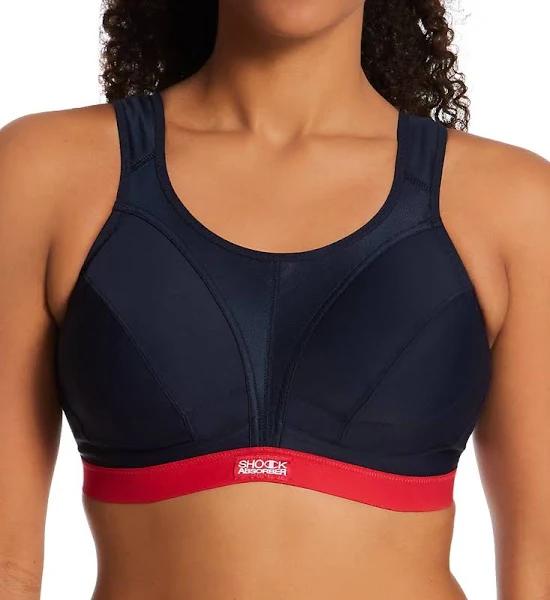 Shock Absorber Classic D+ Sports Bra - Navy/Red