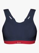 Shock Absorber Classic D+ Sports Bra - Navy/Red