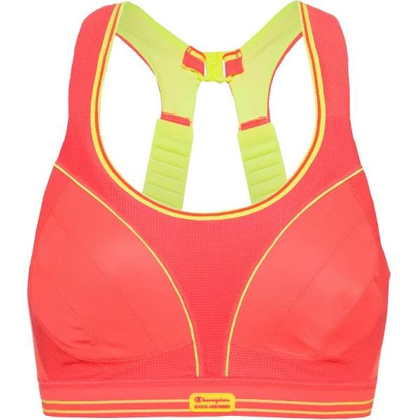 Shock Absorber Ultimate Run Bra - Fluro Pink/Yellow