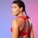 Shock Absorber Ultimate Run Bra - Red/Blue