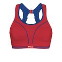 Shock Absorber Ultimate Run Bra - Red/Blue