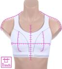 Shock Absorber Ultimate Run Sports Bra 8D / White