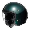 Shoei J.O - British Green Motorcycle Helmet