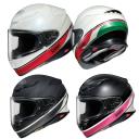 Shoei RF-1400 Helmet - Nocturne - Black/White/Silver - Size X-Small