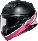 Shoei RF-1400 Helmet - Nocturne - Black/White/Silver - Size X-Small
