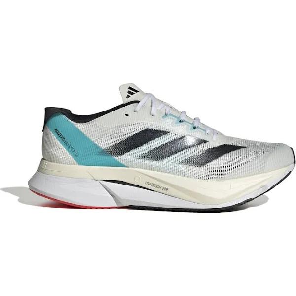 Shoes Adidas Adizero Boston 12 White Blue AW23 UK 12
