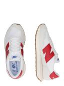 New Balance 237 Sneakers in White and Red